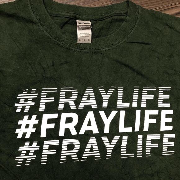 Army Green #FrayLife Miller Lite Graphic Tee - Picture 4 of 4